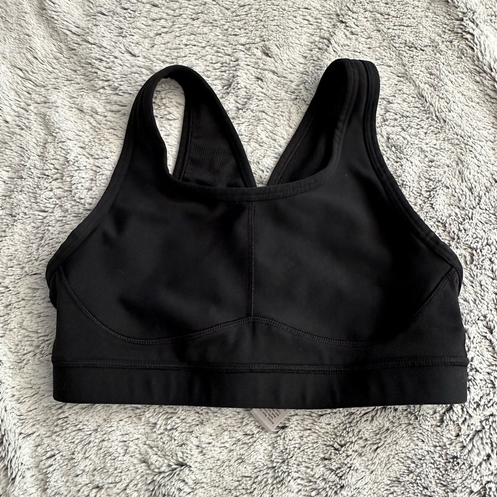Athleta Sports Bra Womens XS Black